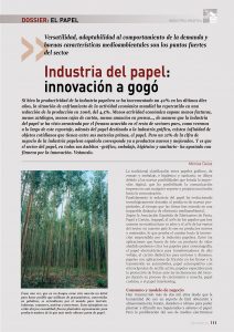 innovación en la industria del papel