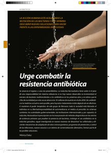 resistencia antibiótica