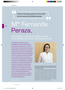 Dra. Mª Fernanda Peraza, Dexeus
