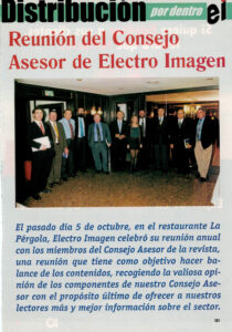 consejo asesor de Electro Imagen en La Pérgola