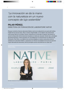 Pilar Pérez Laboratoire Native