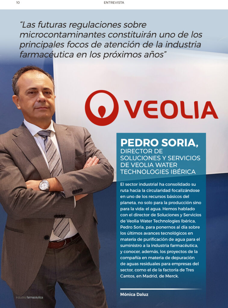Pedro Soria, Veolia