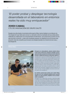 Jordi Cabau CTO de Innovación de Grupo Saltó