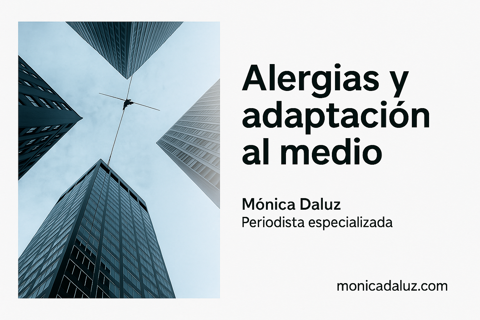 Alergias y adaptación al medio