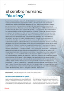 El cerebro humano: "Yo, el rey"